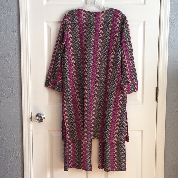 💥G BY GIULIANA💥💥.     MULTICOLOR  CROCHET  2 PIECE SET - Picture 4 of 9